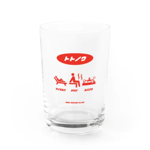 NMU SAUNA CLUB Water Glass