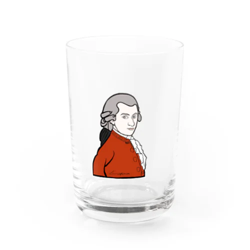 モーツァルト先生 Water Glass