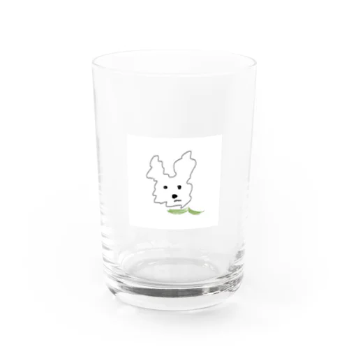 ヨーキーにみえないヨーキーくん Water Glass