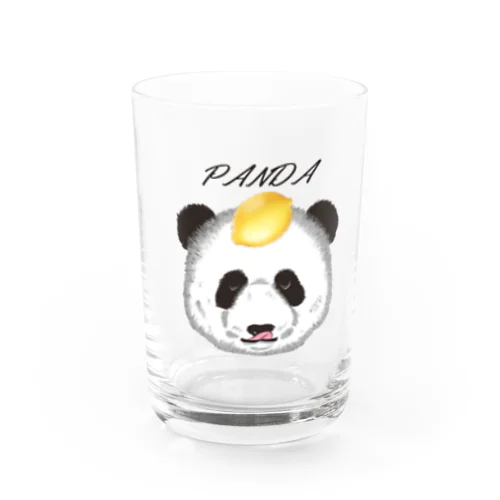 食いしん坊リアルパンダレモン Water Glass