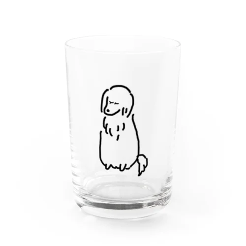 アフガン・ハウンド Water Glass