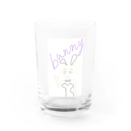 bunny bunny Water Glass