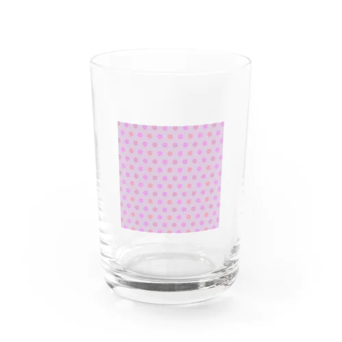 捻り梅紋 Water Glass