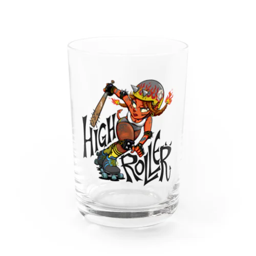 “HIGH ROLLER” Water Glass