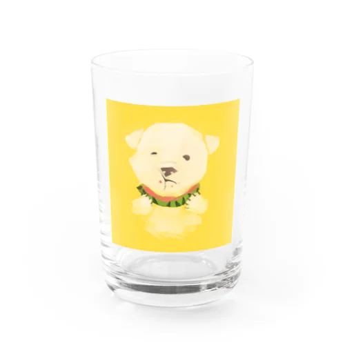 夏のシロクマ Water Glass