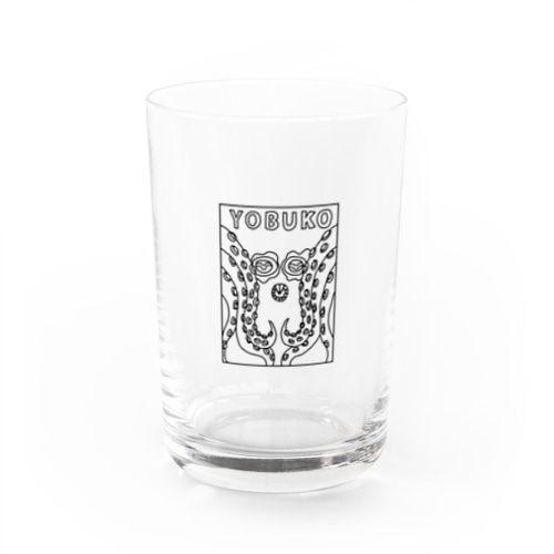 イカさんデザイン Water Glass