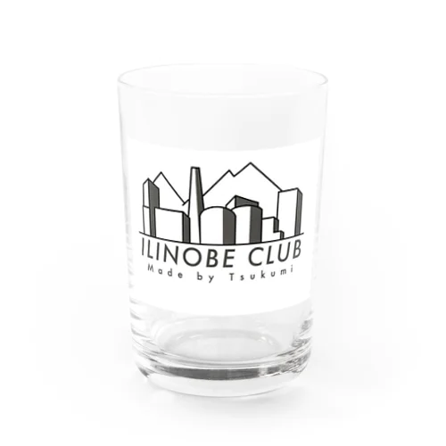 ILINOBE  CLUB ロゴ1 Water Glass