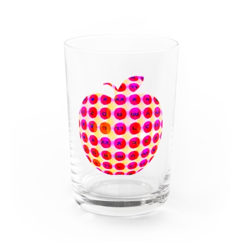 はんぐるde林檎　~キュートバージョン~ Water Glass