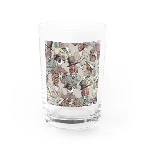 臓器の観客総柄GYZ Water Glass