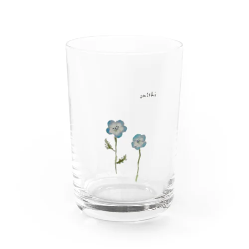 みずみずしいいきもの〈ネモフィラB〉 Water Glass