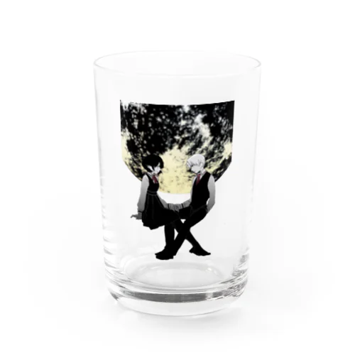 Fly me to the moon Water Glass