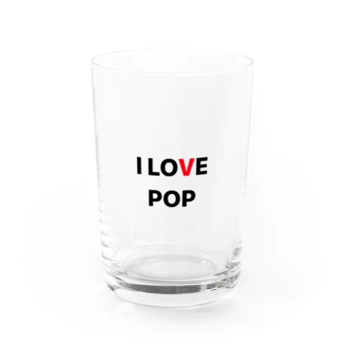 I LOVE POP グラス
