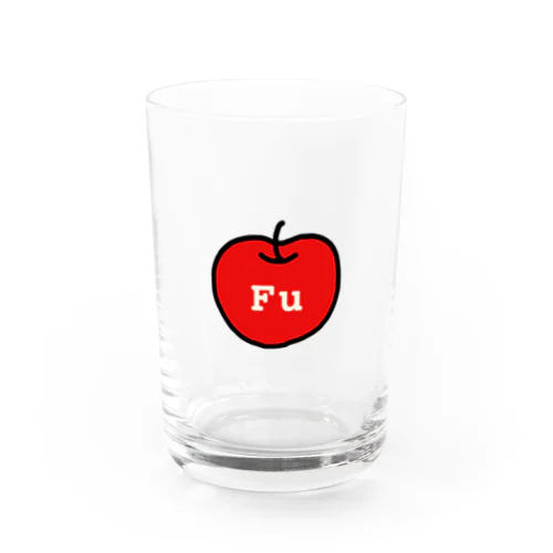 Apple Fu Water Glass