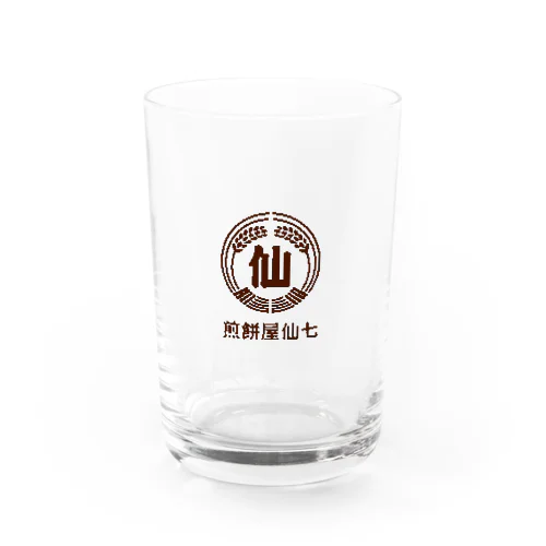 煎餅屋仙七 Water Glass