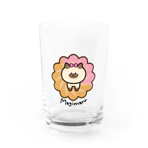 まぎまるドーナツ Water Glass