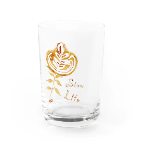 slow life Water Glass