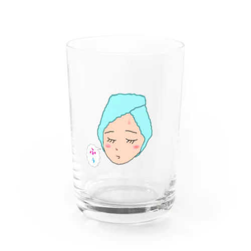 ふぅ…girl Water Glass