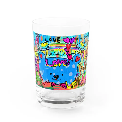 LOVE × HEART BEAR グラス
