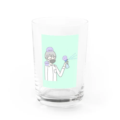 コロナ除菌 Water Glass