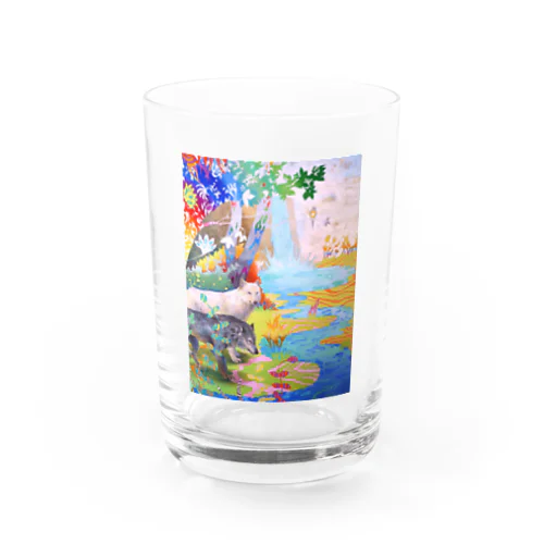 狼たちと美しい世界 Water Glass