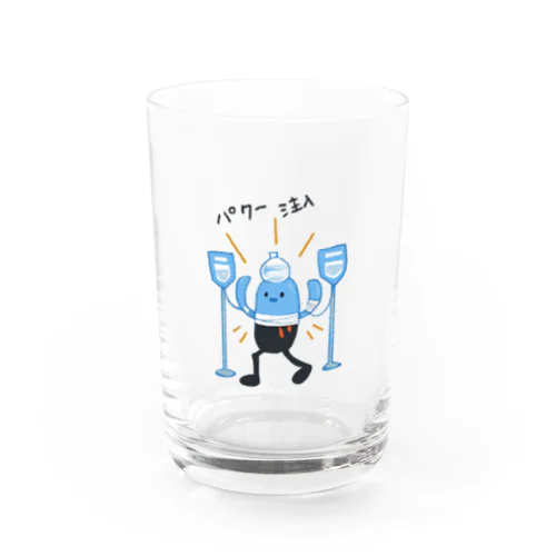 薬くん、パワーいっぱい！ Water Glass