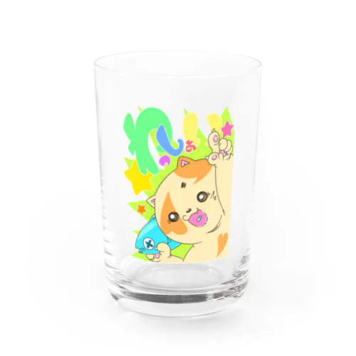 わっしょいにゃんこ Water Glass