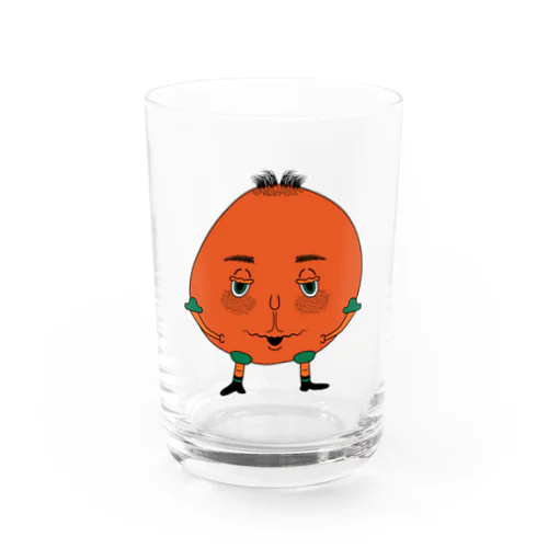 Mr Orange Water Glass