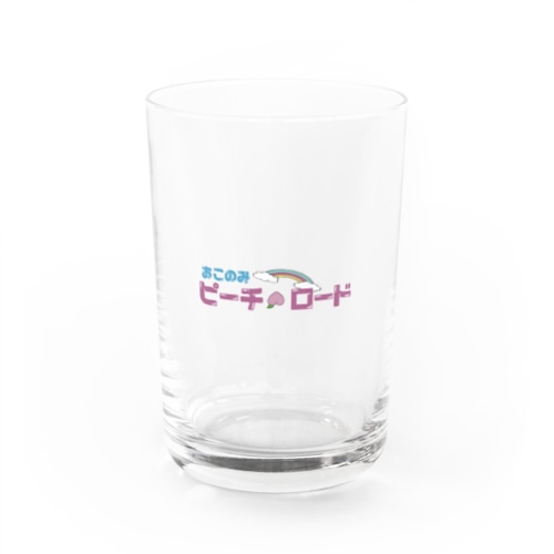 おこのみピーチロードグラス Water Glass