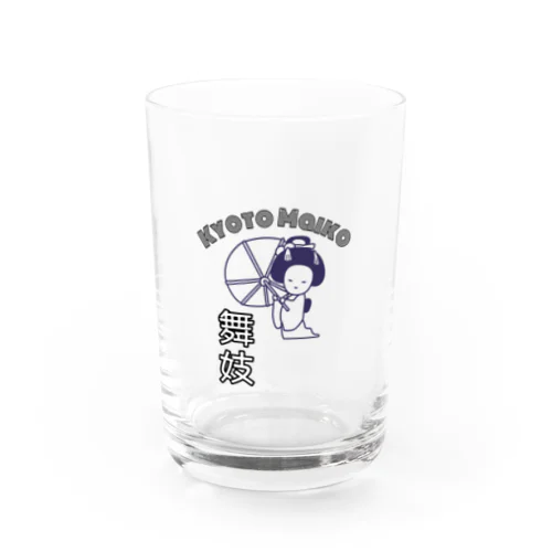 Kyoto Maiko 舞子さん Water Glass