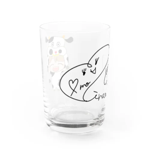 うしくんグラス Water Glass