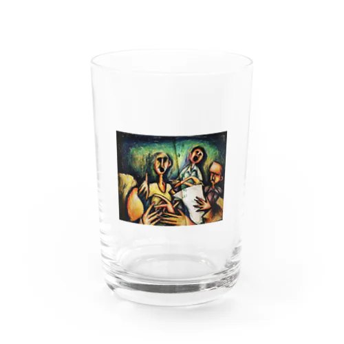 discussion(クレヨン) Water Glass