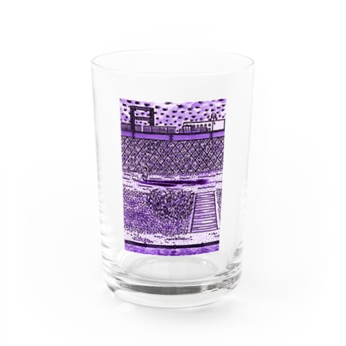 シロと歩けば 秋 Water Glass