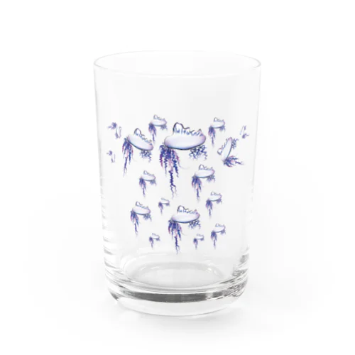 カツオノエボシ大発生 Water Glass