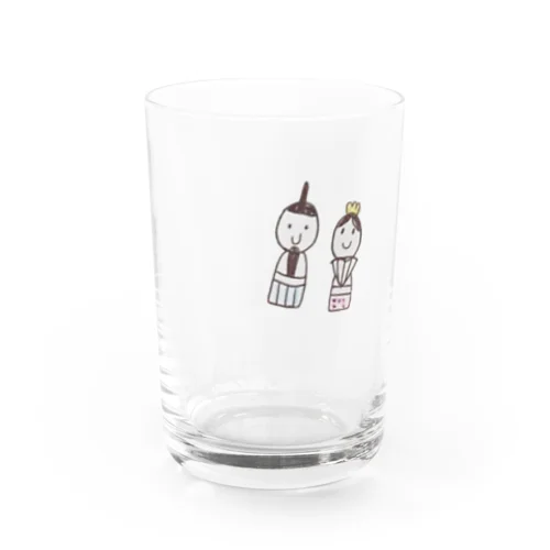 ほっこりおひなさま Water Glass