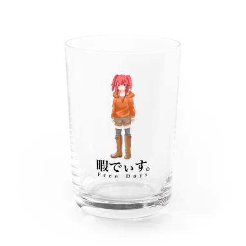 暇ちゃん Water Glass