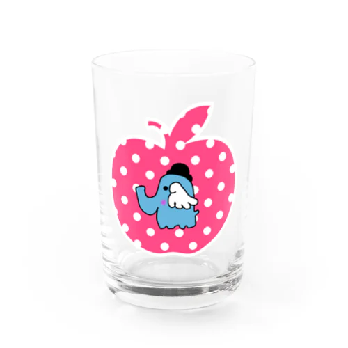 リンゴ型　とむふぁ現る Water Glass