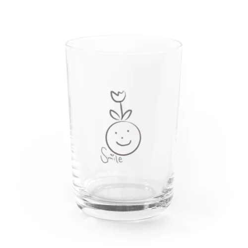 Smile Water Glass