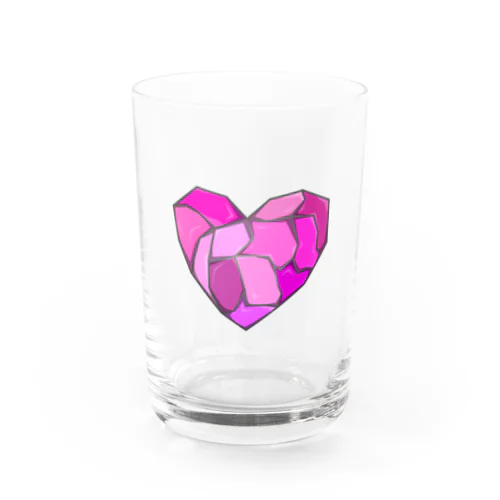 バレンタインハート　for SUZURI グラス