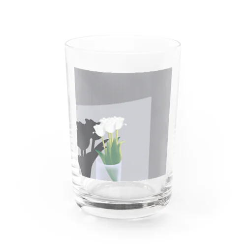 flower in a morning Water Glass