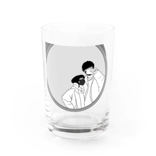 地下道のカーブミラー Water Glass