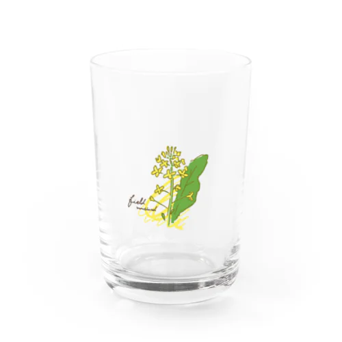 菜の花 Water Glass