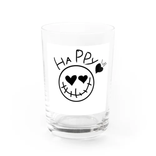 happy Water Glass