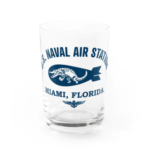 US NAVAL AIR STATION MIAMI Water Glass