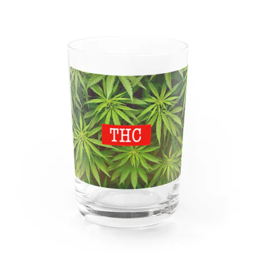 THC CBD 大麻　 Water Glass