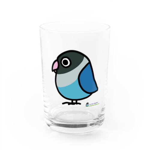LOVEBIRD BOTAN 横向き Water Glass