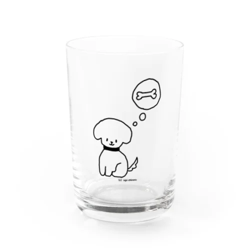 あそびたいイヌ Water Glass