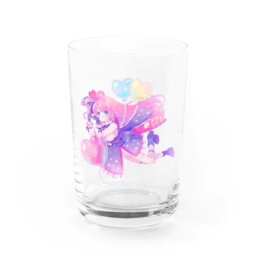 バレンタイン Water Glass