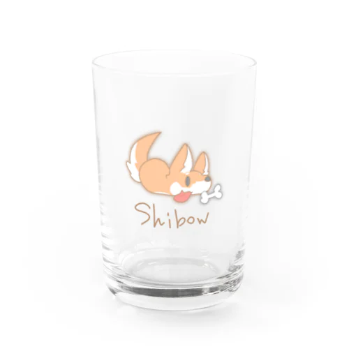 柴犬ばうばう Water Glass