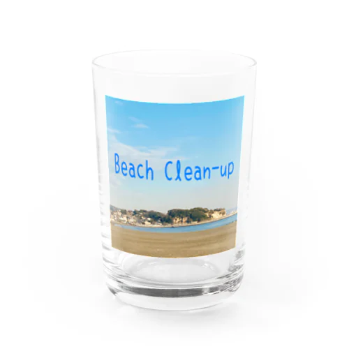 Beach Clean-up Water Glass