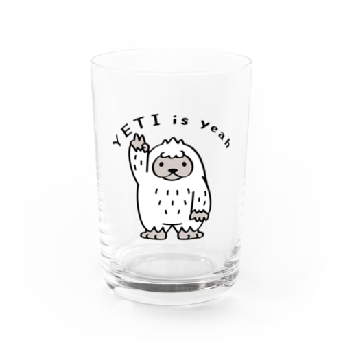 CT104 YETI is yeah*A*とうちゃん Water Glass